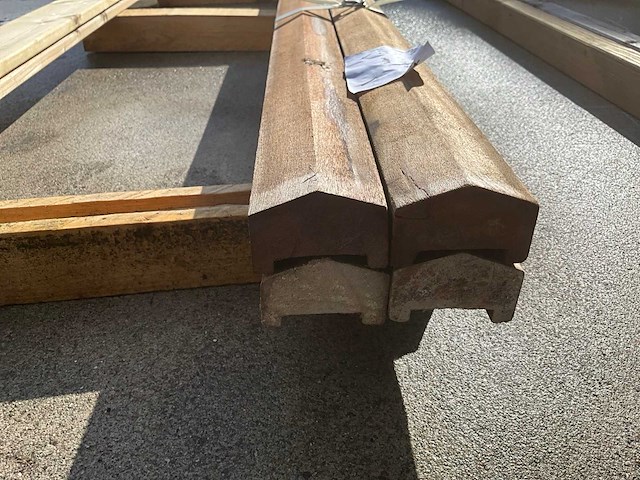 Piramidelat hardhout (4x) - afbeelding 4 van  4