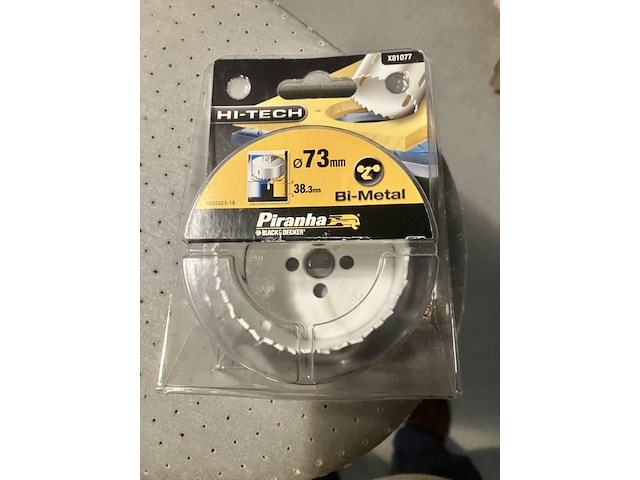 Piranha bi metal gatenzaag x81077 doorsnede 73mm - afbeelding 2 van  7
