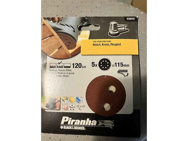 Piranha schuurschijf x32012 - afbeelding 1 van  5