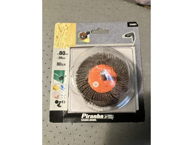 Piranha schuurwiel x34051 - afbeelding 5 van  7