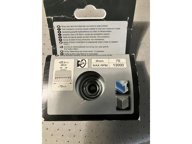 Piranha staalborstel draad 70 mm x33501 - afbeelding 3 van  5