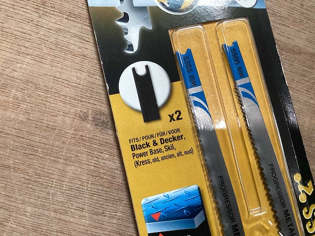 Piranha x22042 decoupeerzaagblad voor metaal, 2 pack (60x) - afbeelding 3 van  4