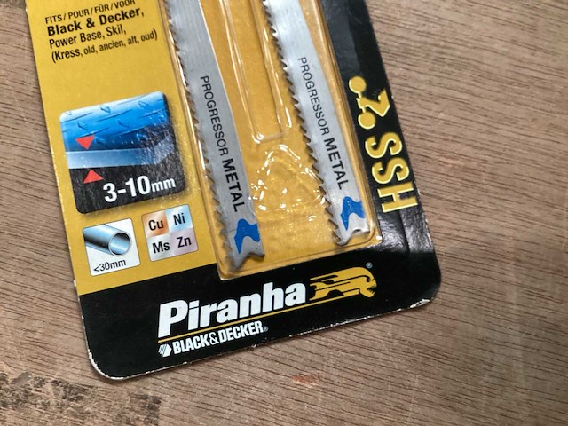 Piranha x22042 decoupeerzaagblad voor metaal, 2 pack (60x) - afbeelding 4 van  4