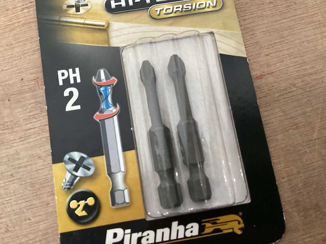 Piranha x62161 schroefbit ph2, 50mm, 2 pack (108x) - afbeelding 2 van  3