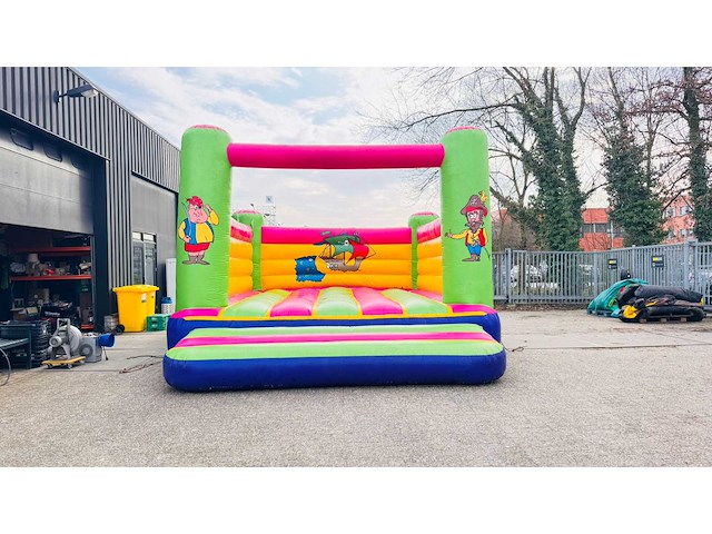 Piraten springkussen - afbeelding 1 van  5