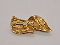 Piscitelli goldplated oorbellen - afbeelding 2 van  4