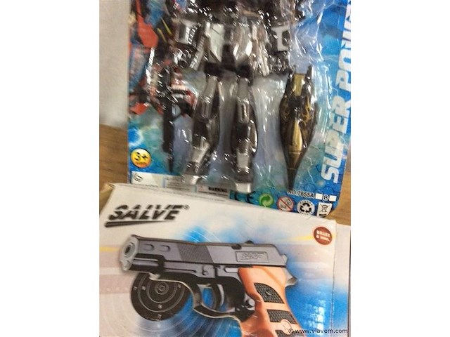 Pistool + - afbeelding 2 van  2
