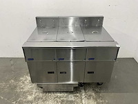 Pitco - se14 - mobiele 3-pans hr friteuse - afbeelding 7 van  9
