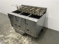 Pitco - se14 - mobiele 3-pans hr friteuse