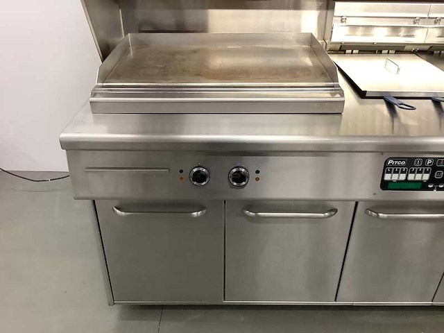 Pitco - selv14 / se14s - rvs frituur bakwand - afbeelding 12 van  14