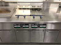 Pitco - selv14 / se14s - rvs frituur bakwand - afbeelding 3 van  14