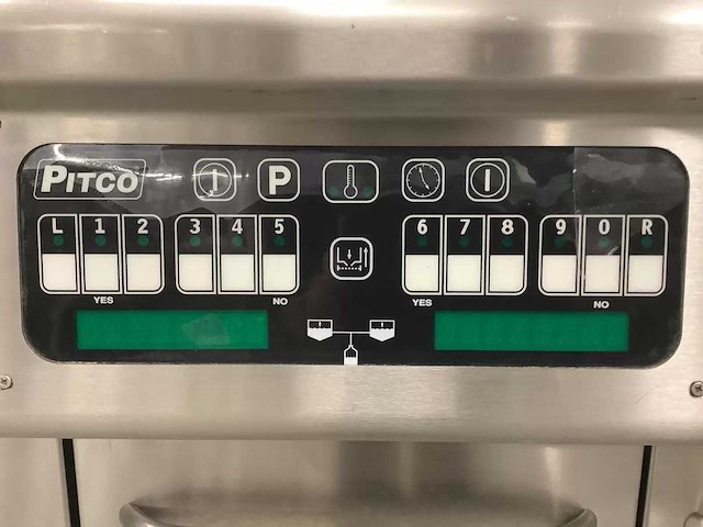 Pitco - selv14 / se14s - rvs frituur bakwand - afbeelding 5 van  14