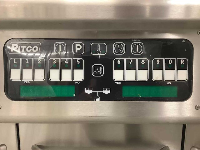 Pitco - selv14 / se14s - rvs frituur bakwand - afbeelding 6 van  14