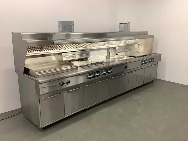 Pitco - selv14 / se14s - rvs frituur bakwand - afbeelding 1 van  14