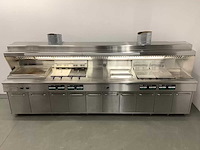 Pitco - selv14 / se14s - rvs frituur bakwand - afbeelding 4 van  14