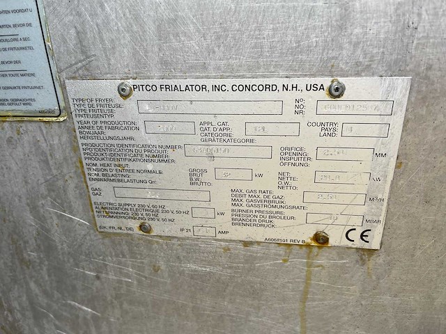 Pitco 14-hhov friteuse - afbeelding 2 van  3