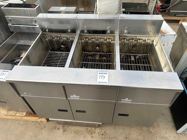 Pitco bk-seh50-s elektrische friteuses (3x) - afbeelding 4 van  11