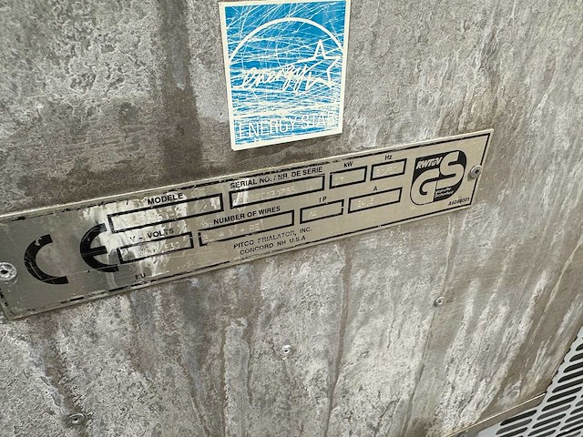 Pitco bk-seh50-s elektrische friteuses (3x) - afbeelding 10 van  11