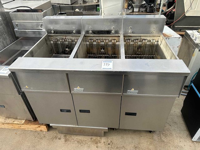 Pitco bk-seh50-s elektrische friteuses (3x) - afbeelding 1 van  11