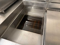 Pitco dubbele professionele gasfrituur - afbeelding 6 van  7