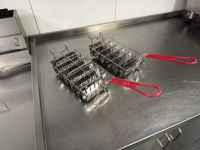 Pitco dubbele professionele gasfrituur - afbeelding 5 van  5