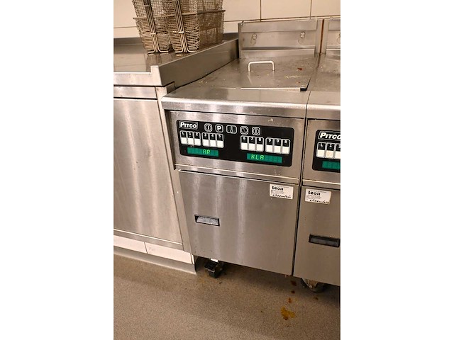 Pitco se14 hoog rendement mobiele rvs friteuse (2x) - afbeelding 3 van  7