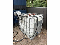 Piusi 1000 liter ibc met 200 liter adblue - afbeelding 2 van  2