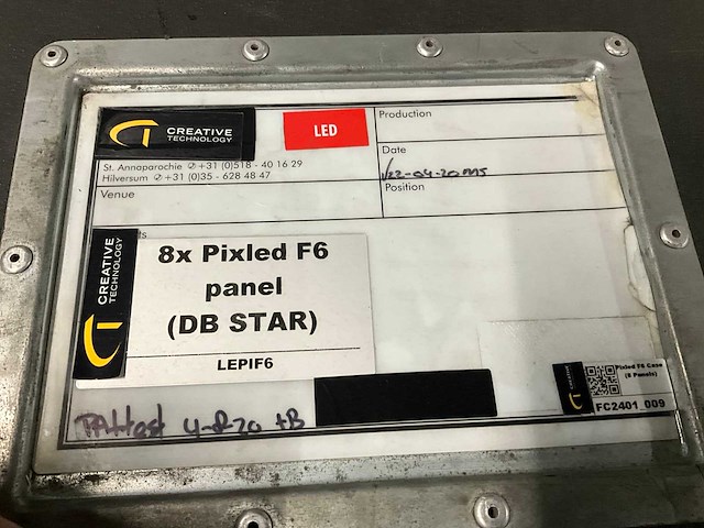 Pixled f6 led-wand systeem - afbeelding 7 van  15