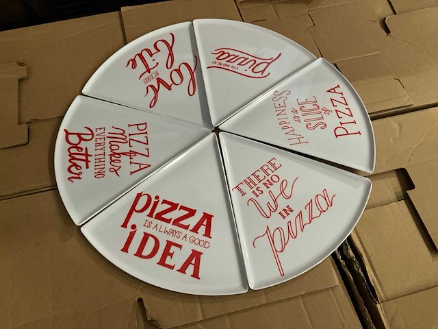 Pizza bord cosy & trendy (25x) - afbeelding 2 van  3