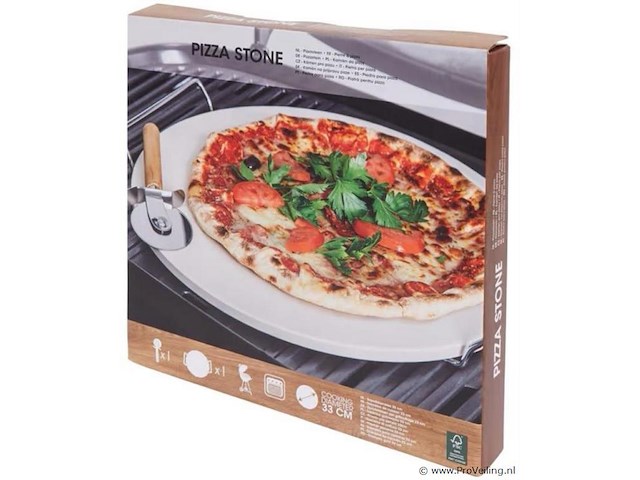 Pizza steen bakplaat - afbeelding 3 van  4