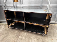 Pizza uitgiftebalie met warmhoudlampen - afbeelding 2 van  2