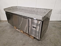 Pizzawerkbank - pzh3600tn - 3-deurs koeling