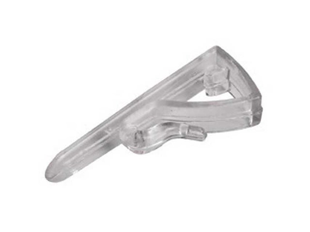 Pk clip pendant 8x40mm transparant (220000x) - afbeelding 1 van  1