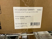 Pk pozi 5x70mm universele schroef (18x) - afbeelding 2 van  2