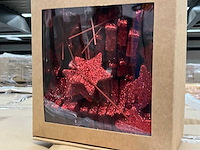 Pk stars on wire red- 4, 5, 7cm x100 (15600x) - afbeelding 2 van  4