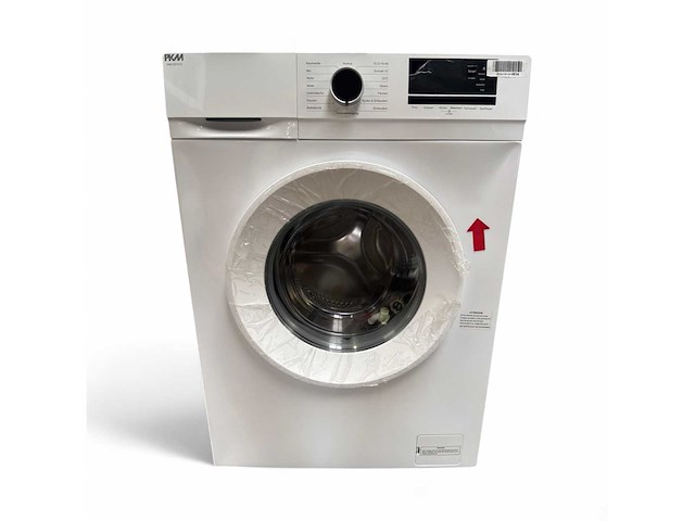 Pkm wa6-es1512 wasmachine voorbelading 6 kg 1200 rpm wit duits display - afbeelding 2 van  8