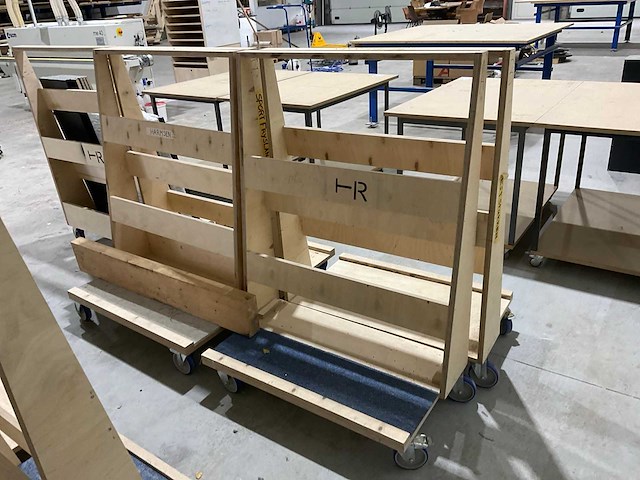 Plaat-magazijnwagen (5x) - afbeelding 3 van  4