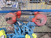 Plaatdrager met 2-sprong ketting - afbeelding 4 van  4