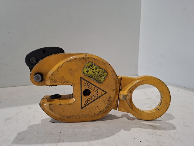 Plaatklem delta clamp, 2 ton, 0-25mm - afbeelding 1 van  4