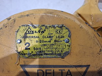 Plaatklem delta clamp, 2 ton, 0-25mm - afbeelding 4 van  4
