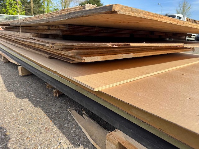 Plaatmateriaal - diverse soorten / maten (16x) - afbeelding 3 van  6