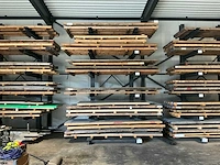Plaatmateriaal in 1 stelling