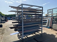 Plaatmateriaal in stelling (10x)