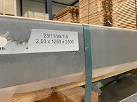 Plaatstaal 2500x1250x2.50mm (36x) - afbeelding 3 van  4