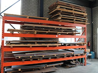 Plaatwerk in stelling 352 w.o. geperforeerde plaat, rvs 316, alu rijstekorrelplaat en incoloy. let op: incl... - afbeelding 1 van  5