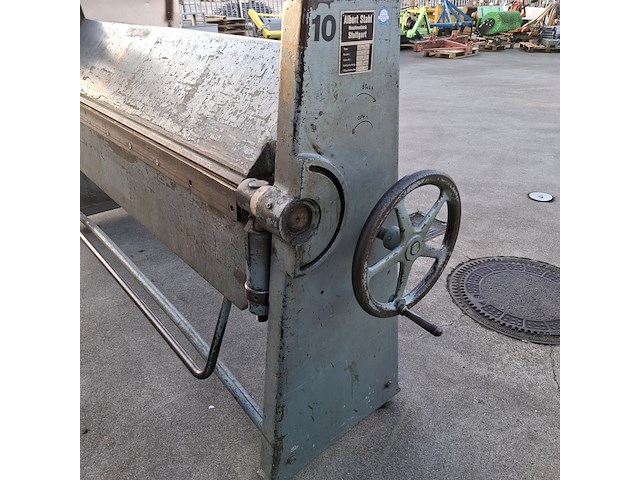 Plaatwerkzetbank, albert stahl, abh2004, 1975 - afbeelding 2 van  17