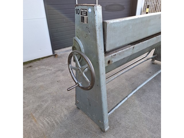 Plaatwerkzetbank, albert stahl, abh2004, 1975 - afbeelding 16 van  17