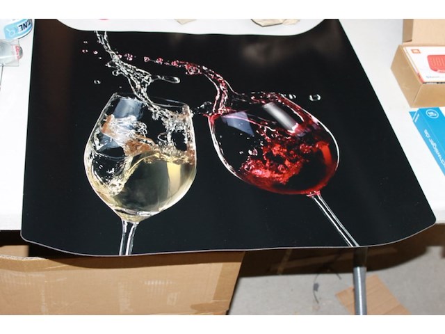 Place mat glazen 60x52 1x - afbeelding 2 van  3