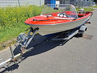 Placom speedboot met trailer