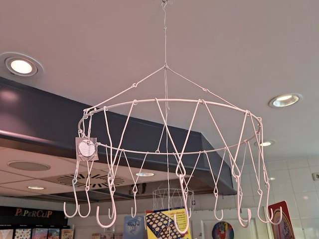 Plafond deco hanger 12 stuks diameter 40 cm - afbeelding 3 van  3